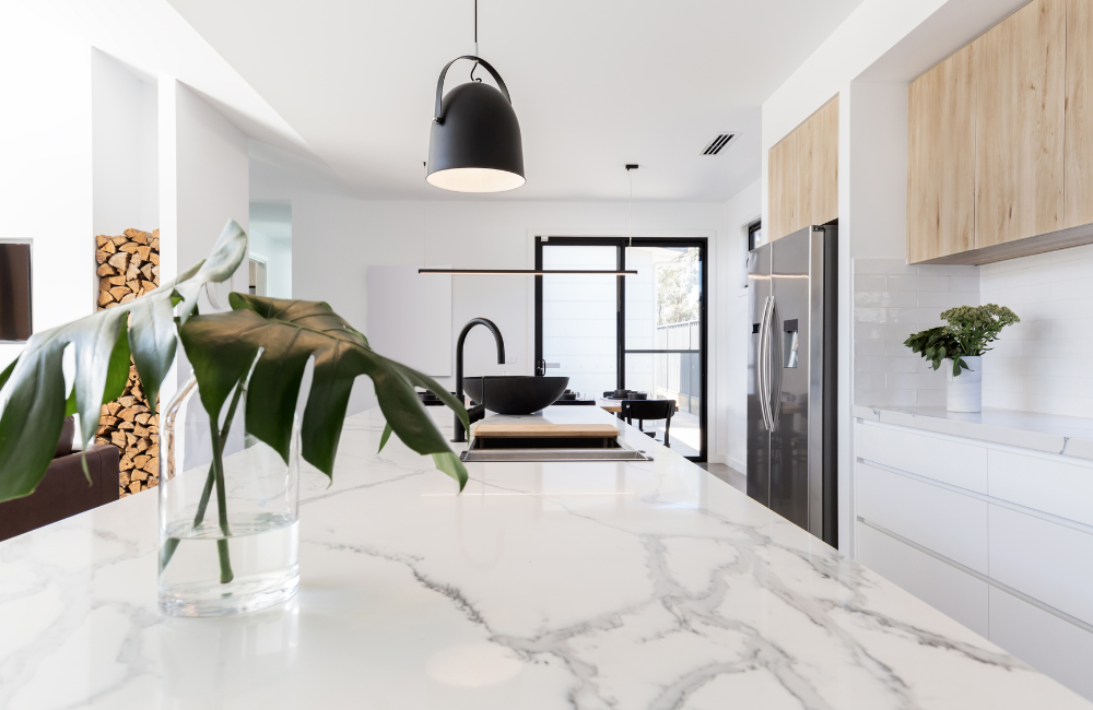 Modern kitchen interior