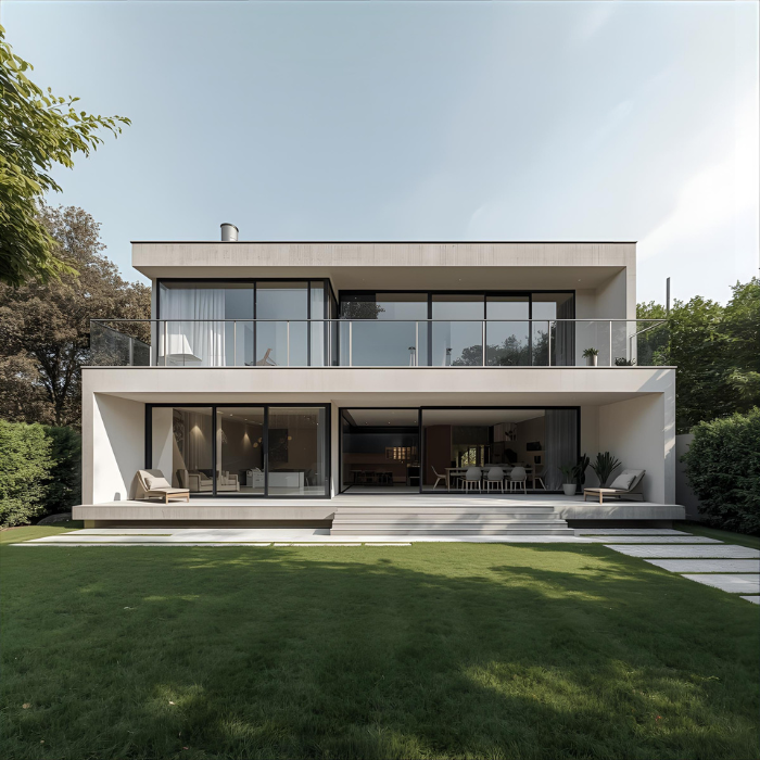 Modern architecture exterior