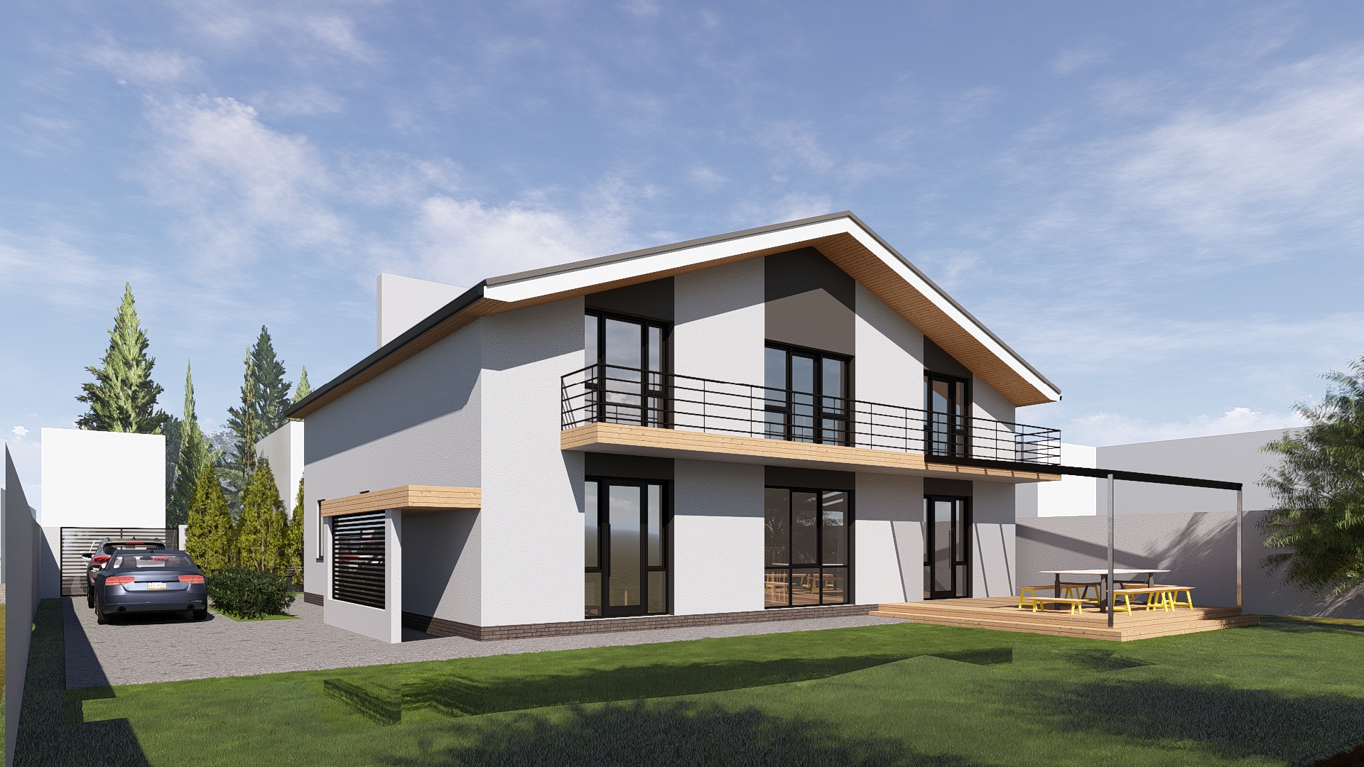 Modern residential architecture showcasing our vision